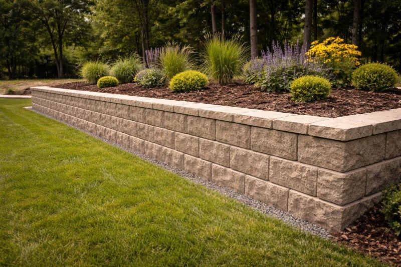 Block Wall Installation in Bedford, NH