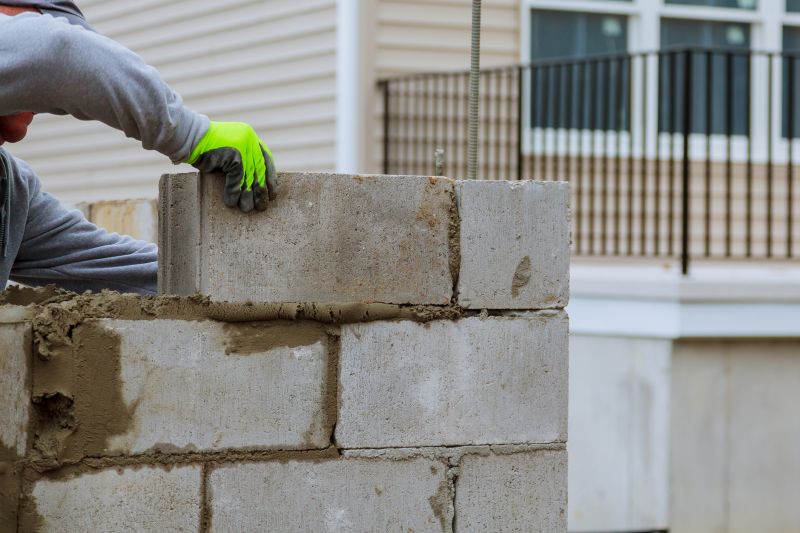 Block Wall Installation in New Boston, NH