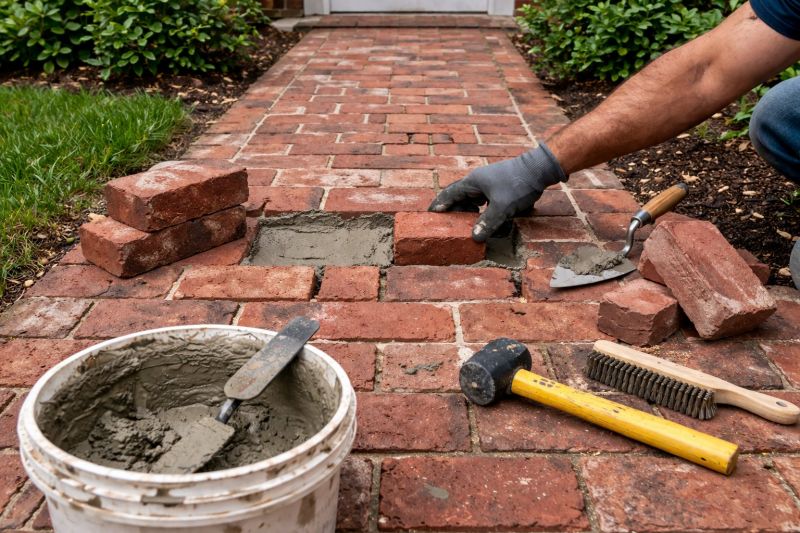 Brick Driveway Repair in Nashua, NH