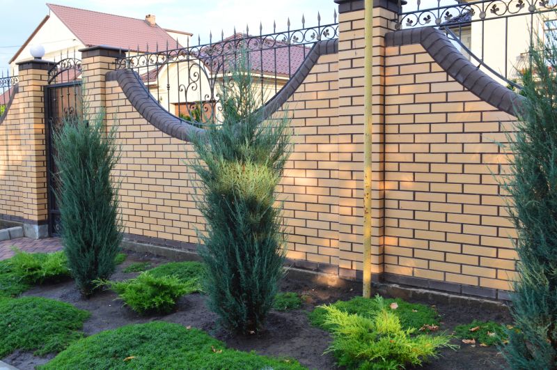 Brick Fence Installation in Nashua, NH