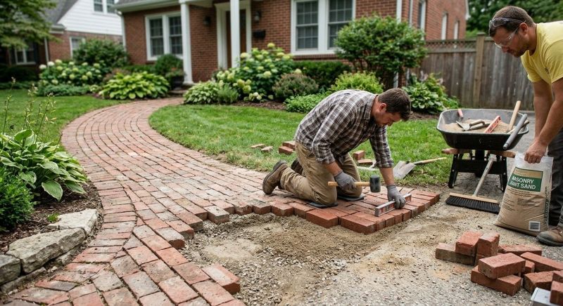 Brick Flatwork Repair in Rockingham County, NH