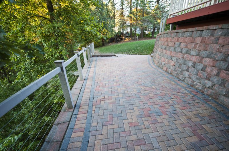 Brick Hardscape Installation in Burlington, MA