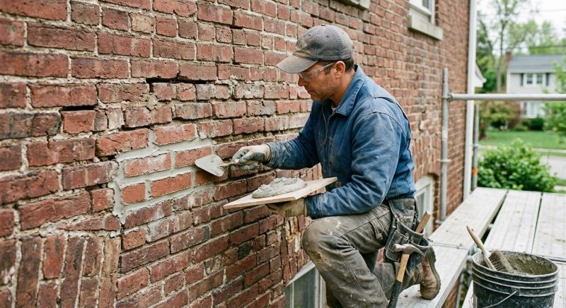 Brick Masonry Repair in Wilton, NH