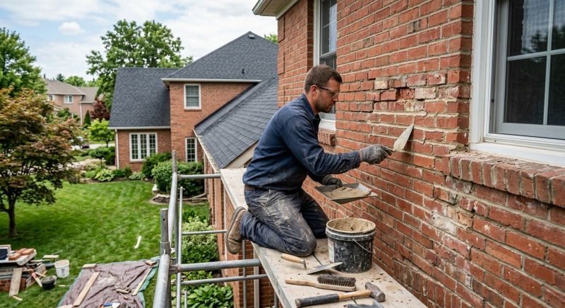Brick Masonry Repair in Worcester County, MA