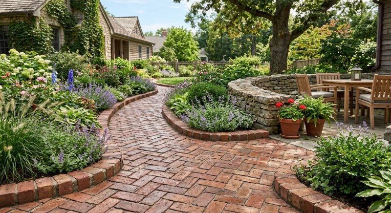 Brick Paving Installation in Bolton, MA