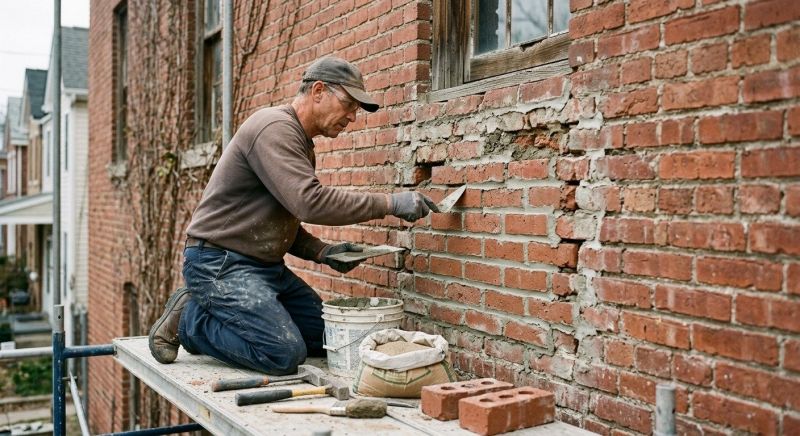 Brick Repair in Pelham, NH