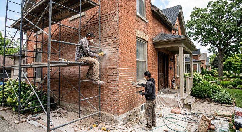 Brick Restoration in North Chelmsford, MA