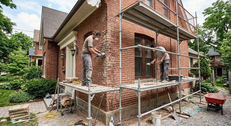 Brick Restoration in Worcester County, MA