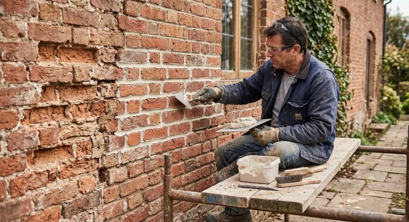 Brick Stairs Repair in Raymond, NH