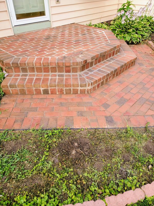 Brick Stoop Repair in Nashua, NH