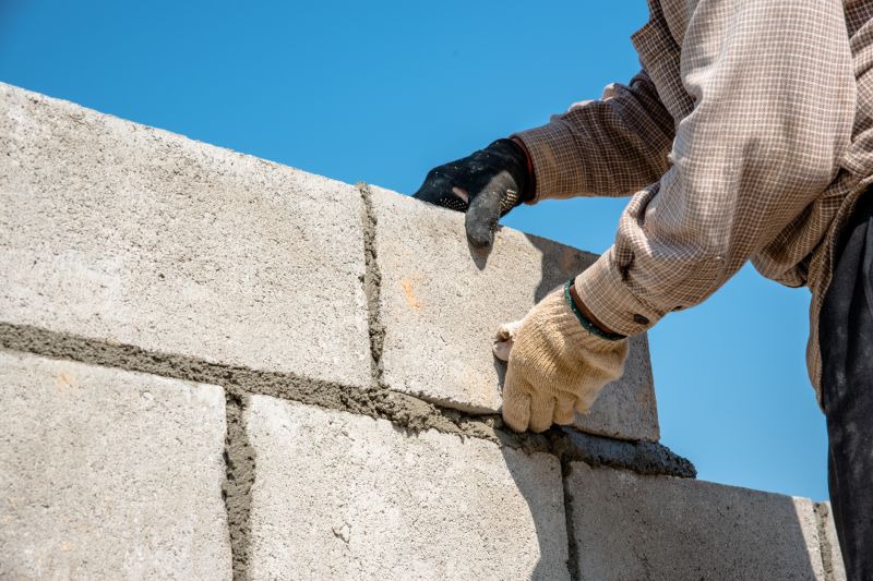 Brick Wall Installation in Nashua, NH
