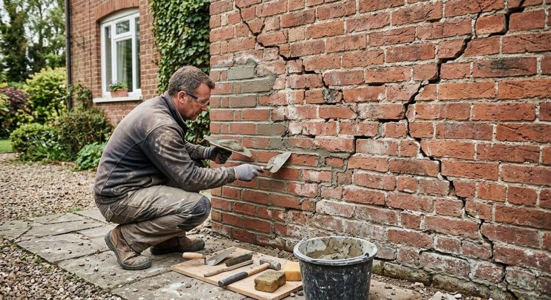Brick Wall Repair in New Ipswich, NH