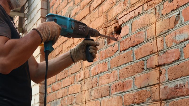 Brick Wall Repair in North Chelmsford, MA