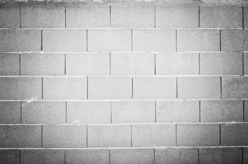 Cinder Block Wall Repair in Derry, NH