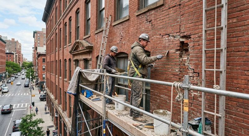 Commercial Masonry Repair in Burlington, MA
