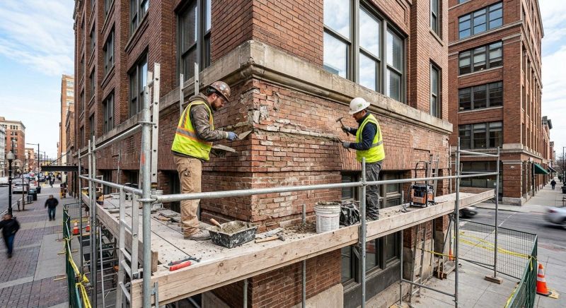 Commercial Masonry Repair in Chelmsford, MA