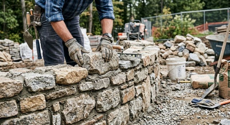 Commercial Stone Masonry in Bolton, MA