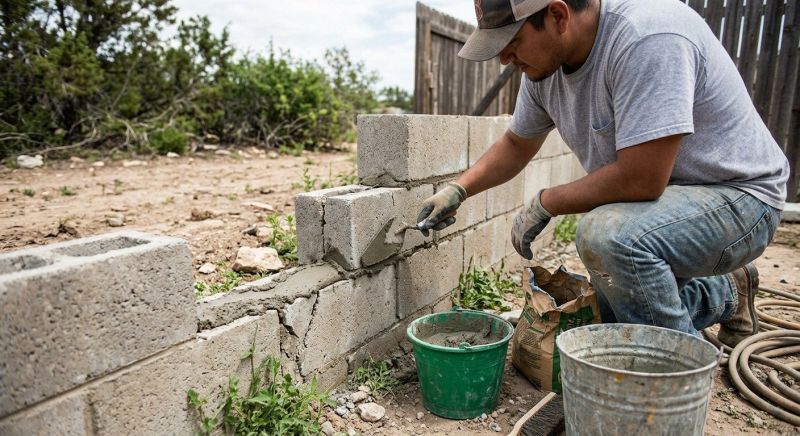 Concrete Block Repair in Danville, NH
