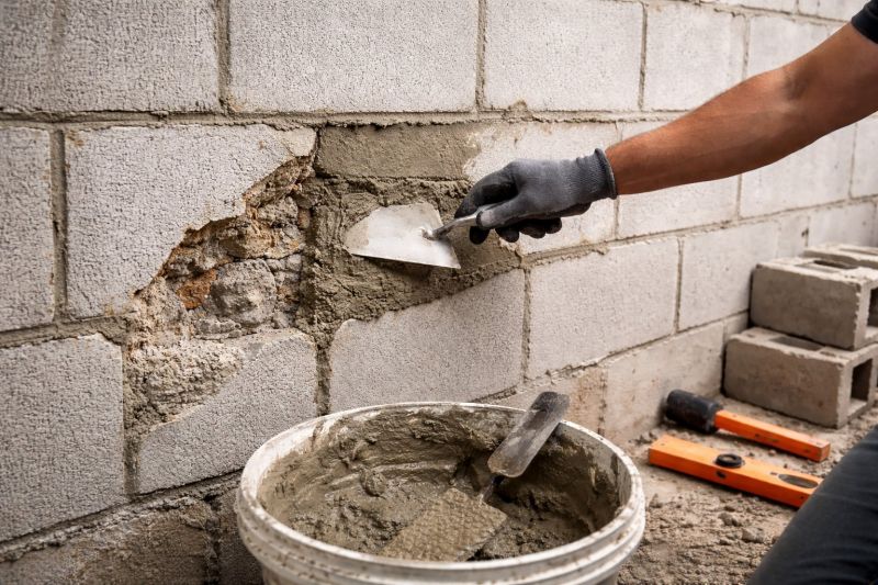 Concrete Block Repair in Plaistow, NH
