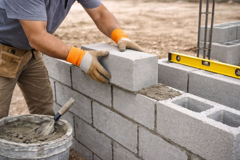 Concrete Blocks Installation in Litchfield, NH