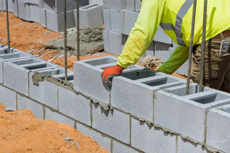 Concrete Blocks Installation in Reading, MA