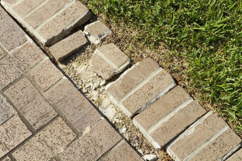 Entryway Brick Repair in Nashua, NH