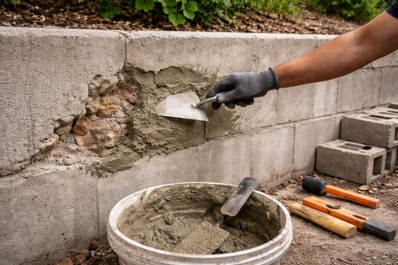 Retaining Wall Repair in Carlisle, MA