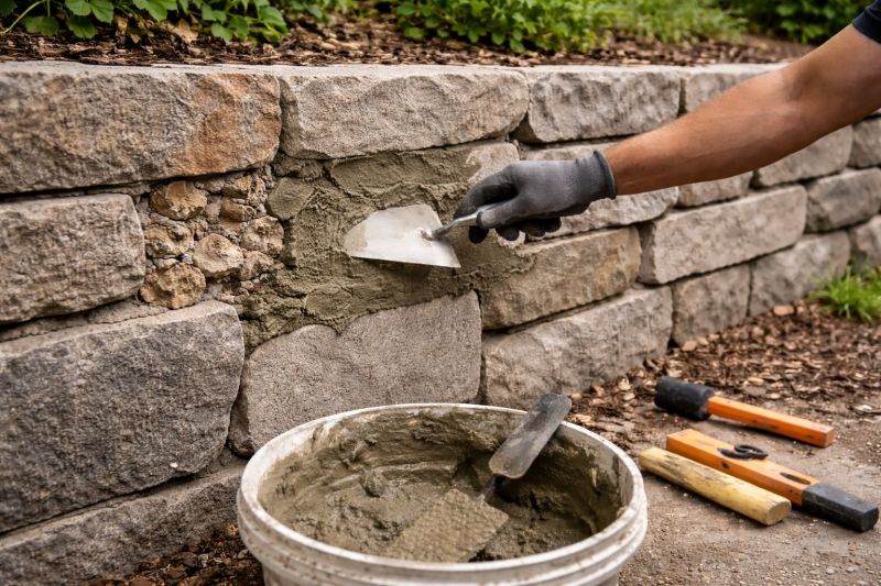 Retaining Wall Repair in Lowell, MA