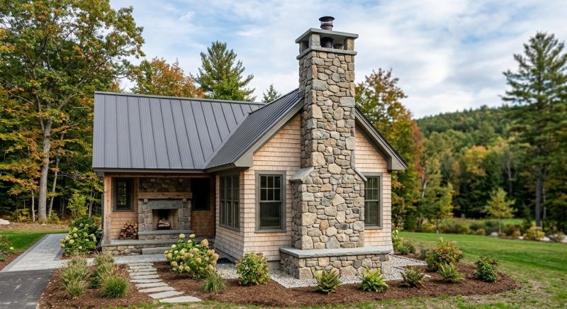 Stone Chimney Installation in Haverhill, MA