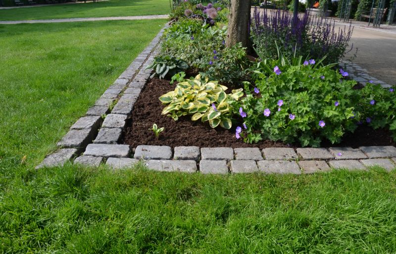 Stone Edging Installation in Nashua, NH