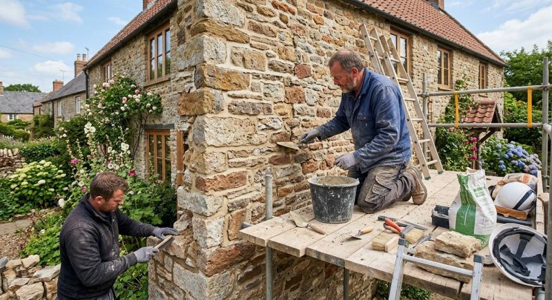 Stone Masonry Repair in Ashby, MA