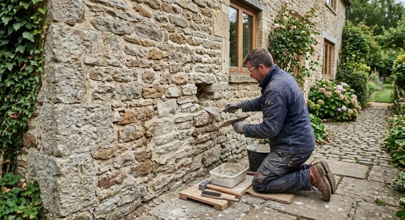 Stone Masonry Repair in Londonderry, NH