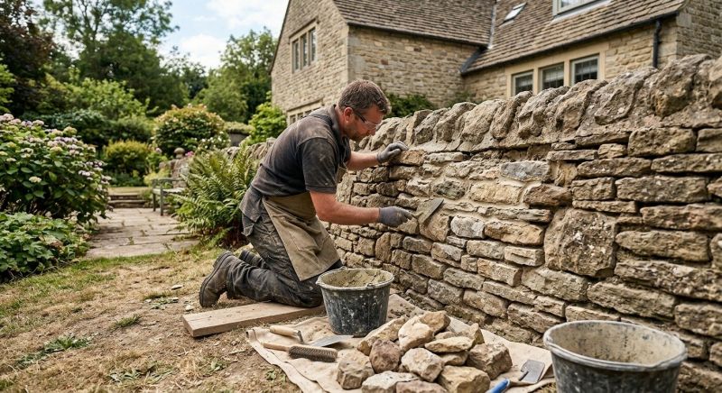 Stone Masonry Repair in Sandown, NH