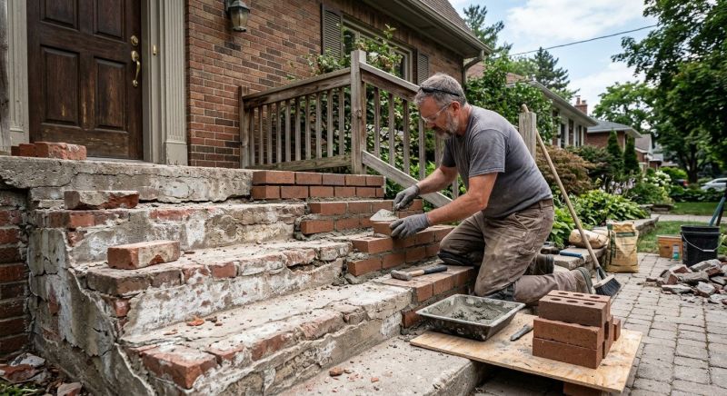 Stonework Repair in Rockingham County, NH